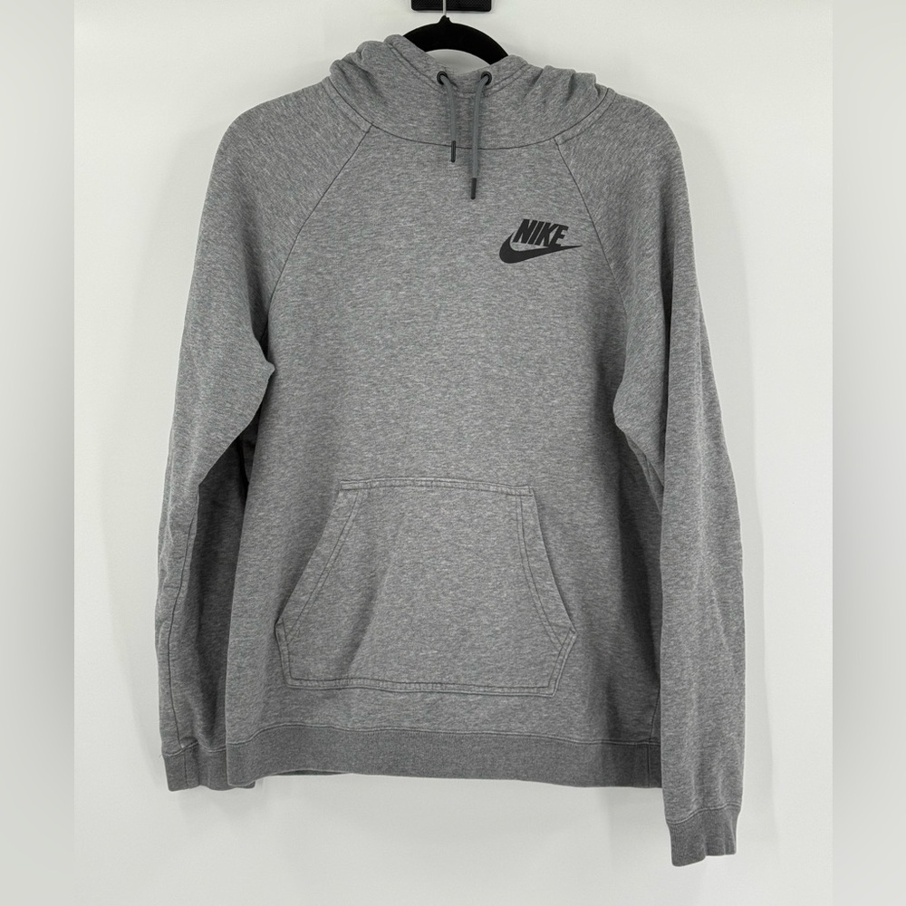 Nike Grey FunnelNeck‎ Hoodie L